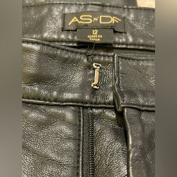 Hidden Designer~ ASbyDF ASbyDF JORDAN RECYCLED LEATHER TROUSERS-  12 ~Gorgeous - Picture 6 of 11